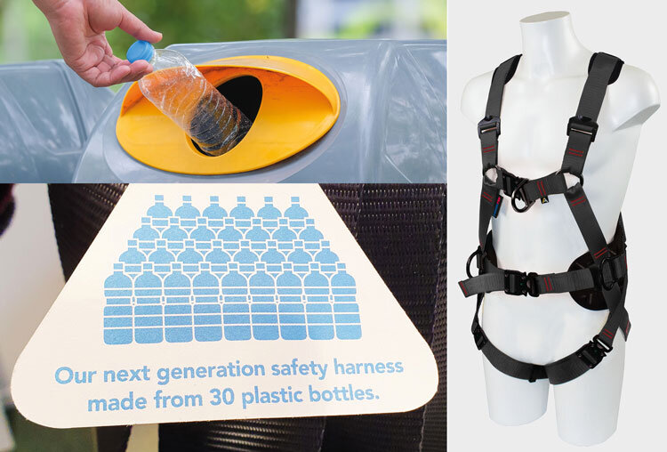 Harness partly made from recycled bottles | © CERTEX Danmark A/S
