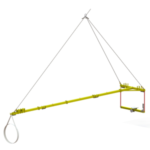 T-spredeåg til håndtering af vindmøllevinger