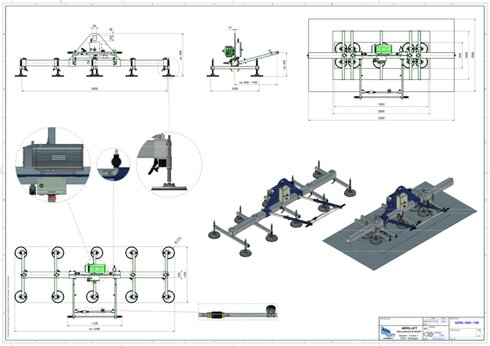 Vacuum Beam Aero 1500/10R drawing