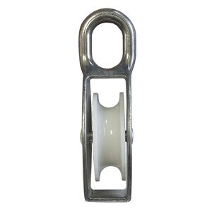 Enkeltskivet blok, galvaniseret