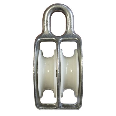 Dobbeltskivet blok, galvaniseret