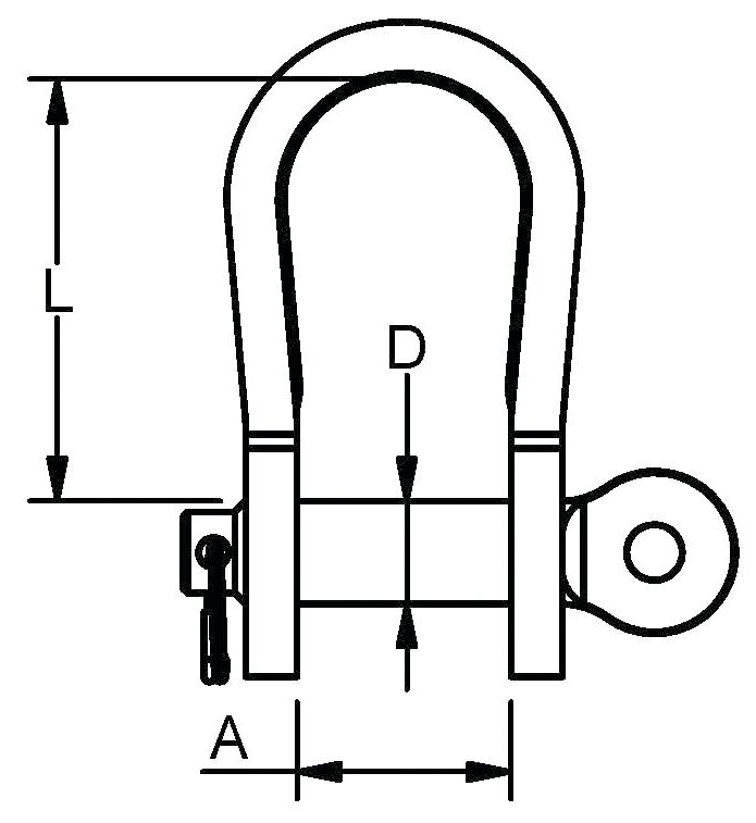 Rustfri sjækler AISI 304 5