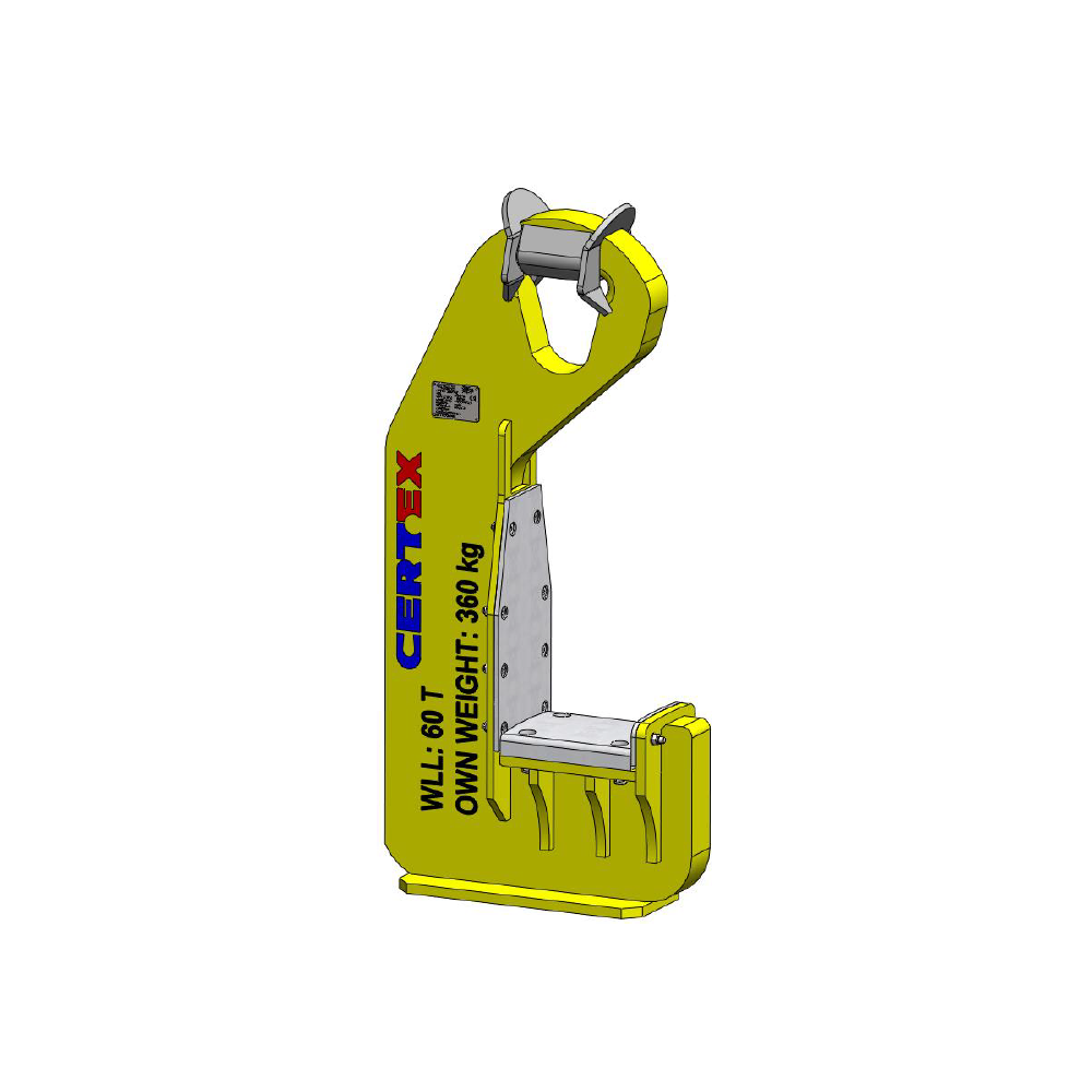 J-hook 60T for lifting of Tower Sections
