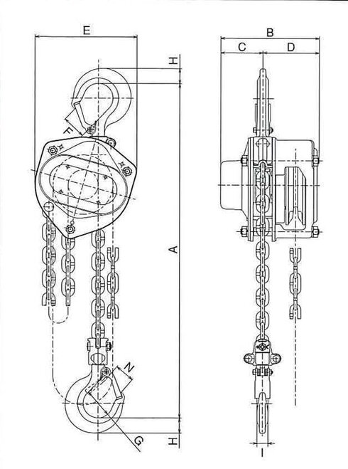 Type C21 - 0.5 - C21 - 2 stregtegning