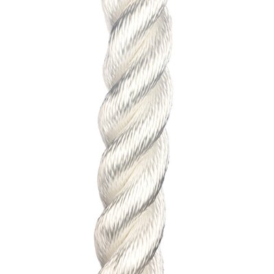 3-slået nylon tæt på