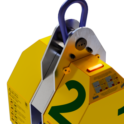 Ganterud L20-3 Pro med advarselslys foroven