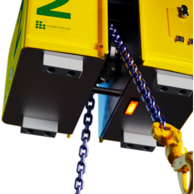 Ganterud L12 Pro med advarselslys forneden