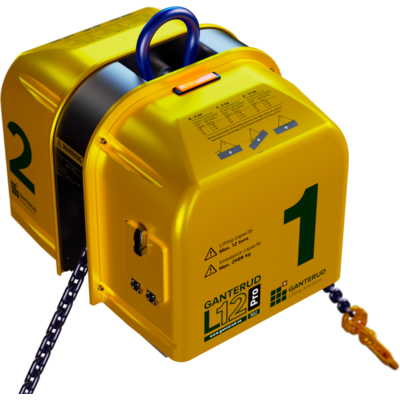 Ganterud L12 Pro med advarselslys foroven