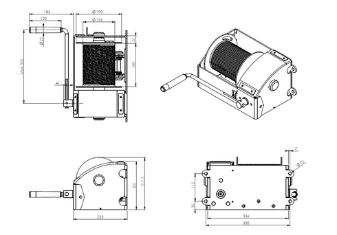 Gebuwin håndspil TW stregtegning