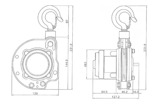 Pulley Man stregtegning