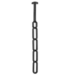 T-formet lang gummistrop med 4 lange huller og 1 lille hul Combi Plus