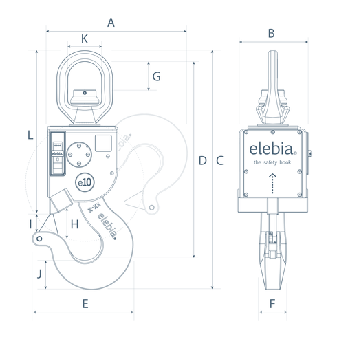 Safety Hook Elebia drawing