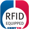 Certex RFID attached logo.