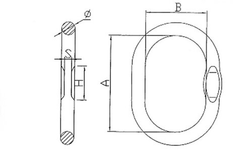Ovalring POWERTEX MX stregtegning