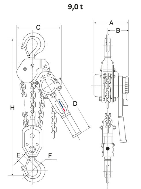 PLH-S2OLP 9 t stregtegning