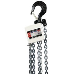 3-tons alu håndkædetalje POWERTEX PACB-S1OLP med overlastsikring Alu håndkædetalje POWERTEX PACB-S1OLP 3t