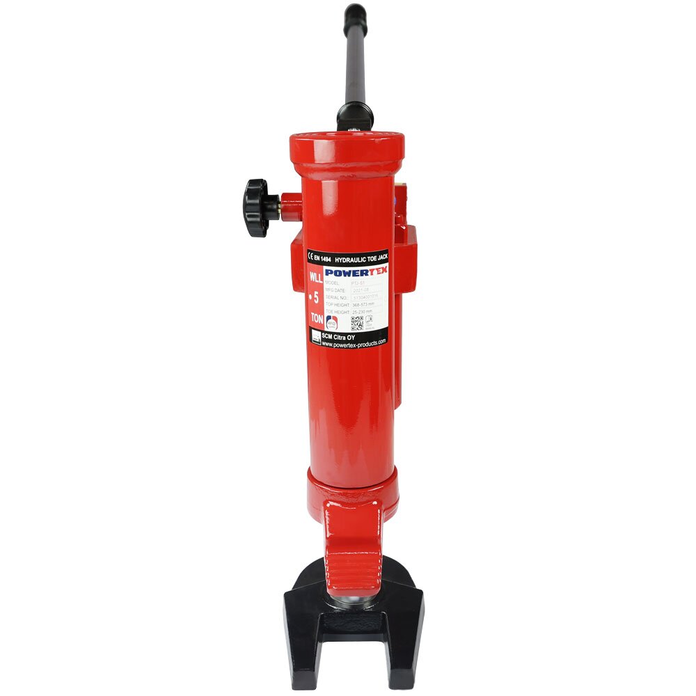 Hydraulisk donkraft POWERTEX PTJ-S1 forfra