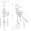 YAM lever hoist drawing