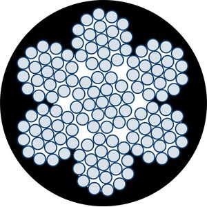 Stålwire ROPETEX S33 PVC