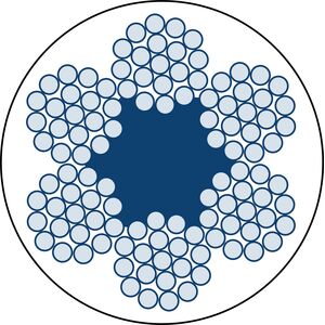 Stålwire ROPETEX S14 PVC Transparent 