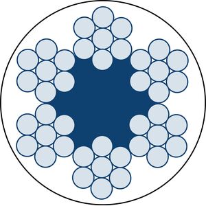 Stålwire ROPETEX S42 PVC