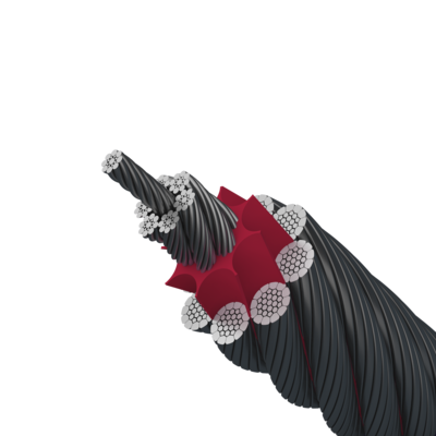 Ropetex stålwire PERFORM 8CP med plastlag mellem kordeler og kerne