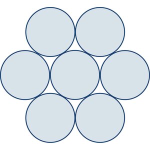 Stålwire 1x7 Wirebindsel