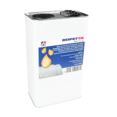 ROPETEX thin lube 30 i en 5-liters dåse