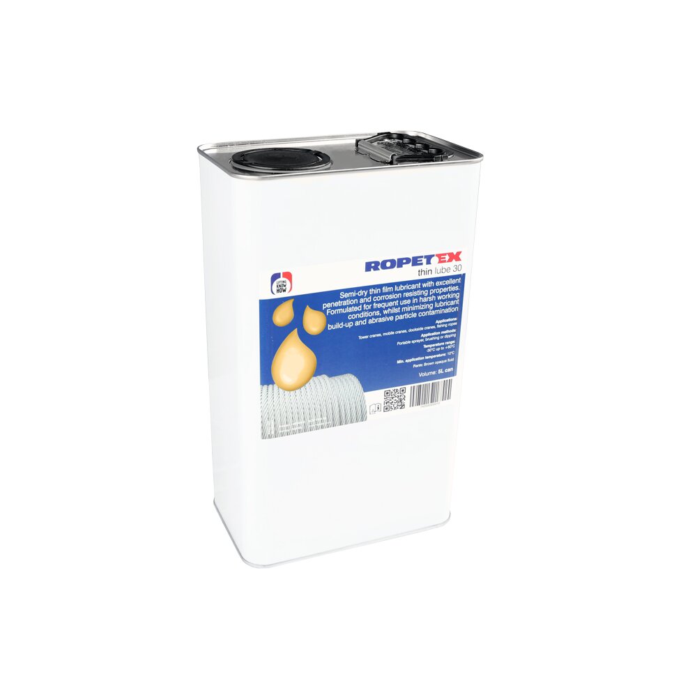 ROPETEX thin lube 30 i en 5-liters dåse