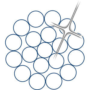 Rustfri stålwire ROPETEX S19