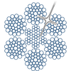 Rustfri stålwire ROPETEX S65