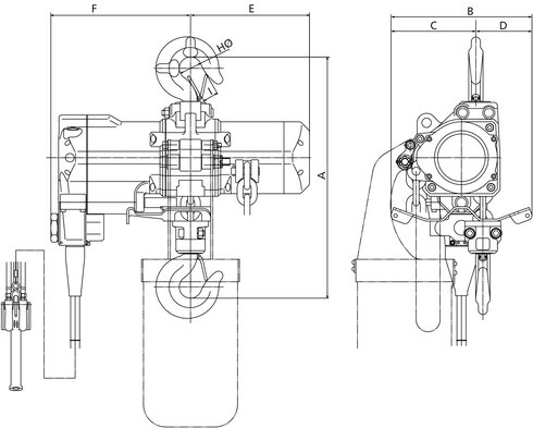 RED ROOSTER TMH-3000 tegning