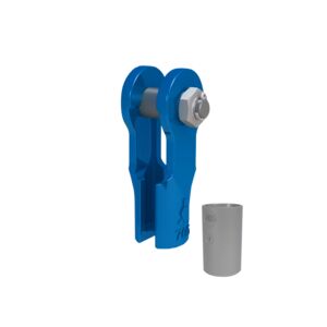 Open spelter socket for use with steel wire rope | CERTEX Denmark