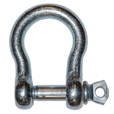 H Shackle with screw pin not for lifting