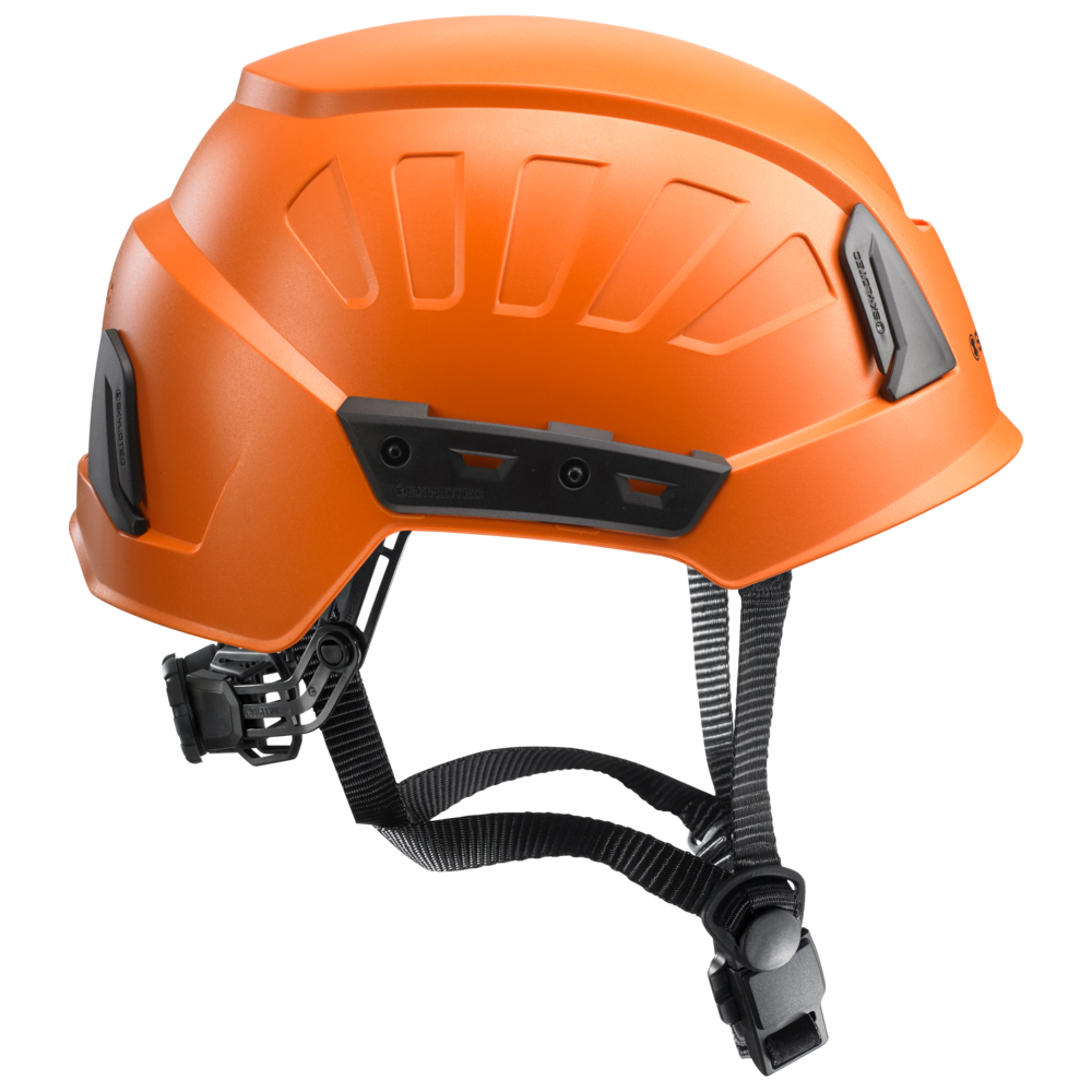 Sikkerhedshjelm Inceptor BE-392 orange, fra siden | © Skylotec