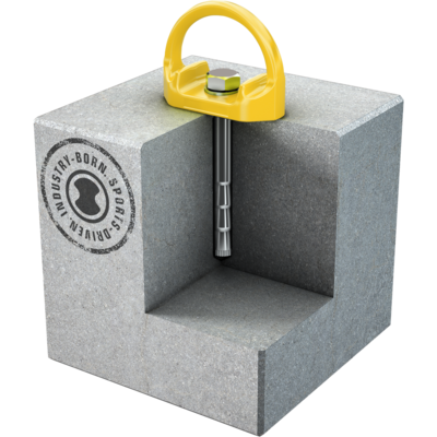 Permanent forankringspunkt D-Bolt AP-TYP-45 med bolt