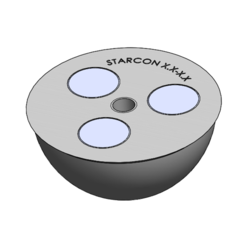 Starcon magnetisk stålformer med magneter