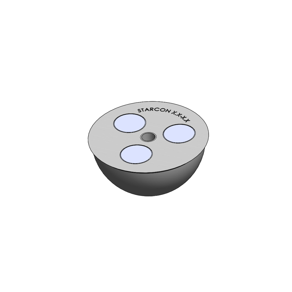 Magnetisk stålformer Starcon