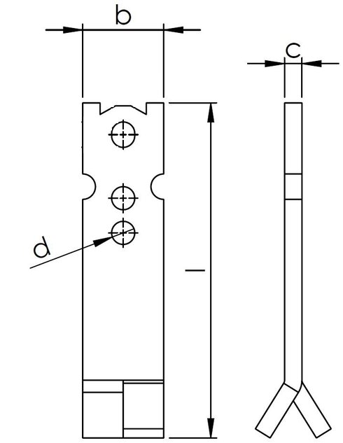 TPA-SA erection anker, bred model_dwg