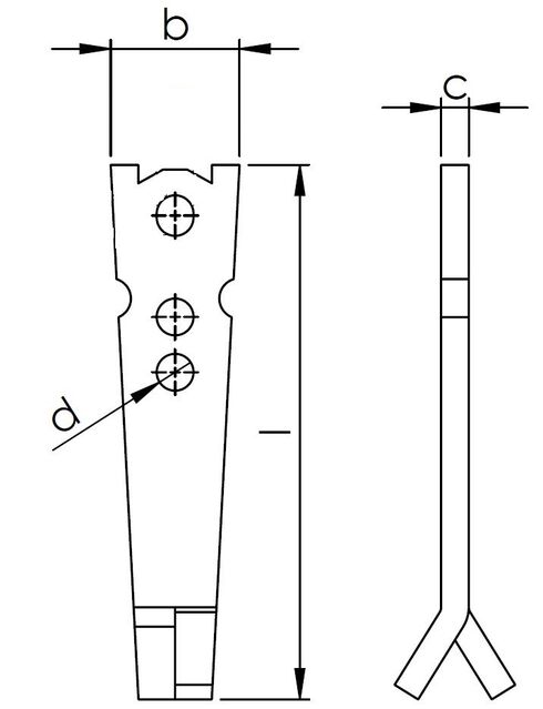 TPA-SA erection anker - smal model_dwg