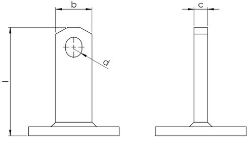 TPA-P Plate anchor (streg)
