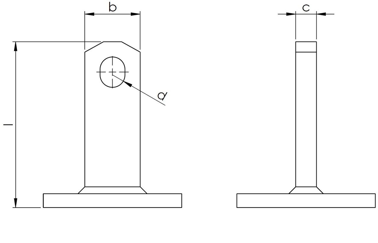TPA-P Plate anchor (streg)