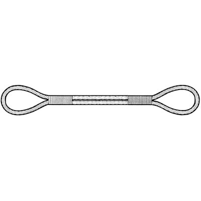 Grommet wireslingmed øjer