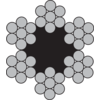 Standard wire 6x7+1 FC