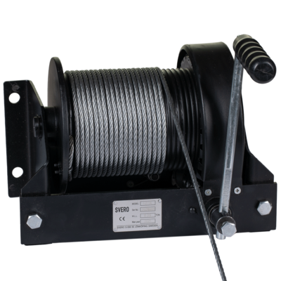 Hand rope winch 6211AT 250kg