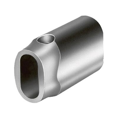 Aluminium Ferrule TKH with inspection hole by Talurit