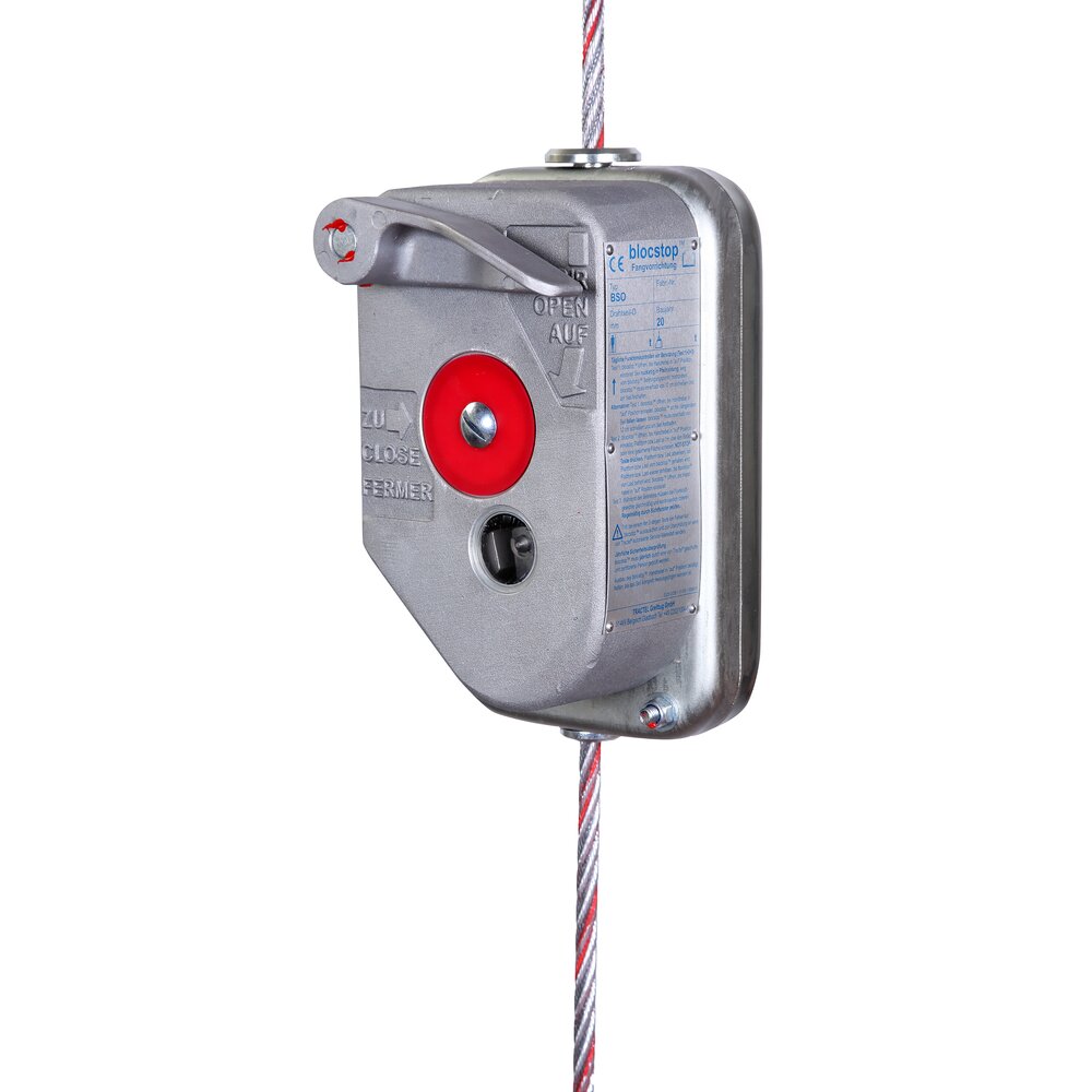 Fall Arrester Blocstop™ BSO CERTEX Denmark