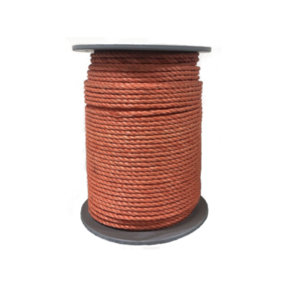 3-slået PP tov, orange