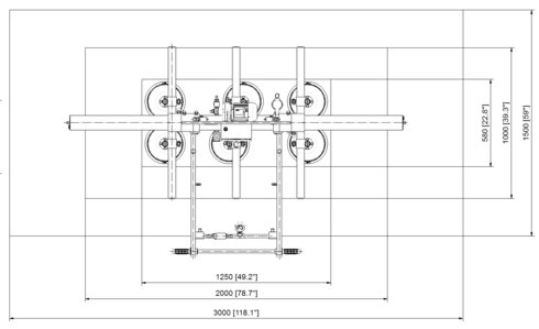 Vacuum Beam Aero 1000/6R measurement