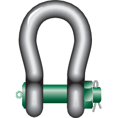 Buesjækkel med sikkerhedsbolt Green Pin® P-6036